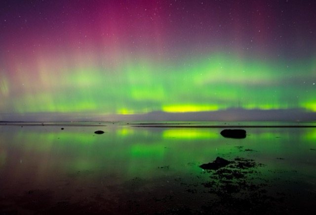 Aurora borealis, Denmark 2023